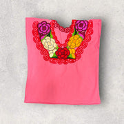 Blouse with Zinacantán embroidery