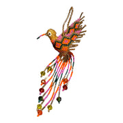 Large Beaded "Hummingbird" Ornament