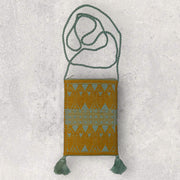 Embroidered mobile bag