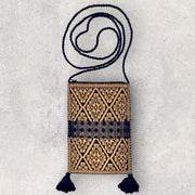 Embroidered mobile bag
