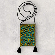Embroidered mobile bag