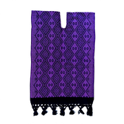 Poncho artisanal losanges