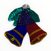 Adorno navideño de hojalata “campanas”