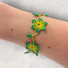Armband mit 6 Blütenblättern