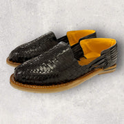 Huaraches, sandalias de piel artesanales, modelo Gerardo