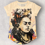 Camiseta Frida con perico