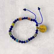 Pulsera de la suerte con medallita de San Benito