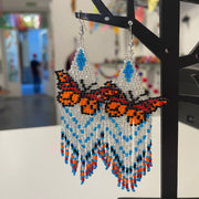 Pendientes Mariposa Monarca