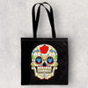 Skull print shopper bag