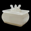 White onyx box