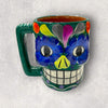 Decorative skull mug