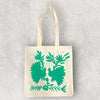 Fabric bag with Otomi embroidery