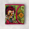 "Frida" Wallet with Mexican Design Karani Art