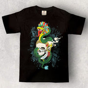 “Yoatzin” t-shirt with Mexican Karani Art design