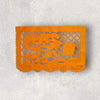 Hojas sueltas de papel picado tamaño mediano
