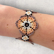 Three flower bracelet