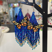 Pendientes Mariposa Monarca