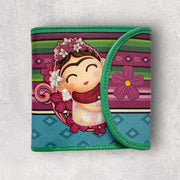 "Fridita" Wallet with Mexican Design Karani Art