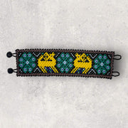 Bracelet artistique wixárika (huichol)