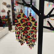 Puerto Vallarta animal print earrings