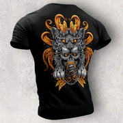 "Jaguar Spirit" t-shirt with Mexican design by Karani Art