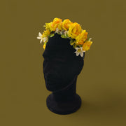 Corona / diadema de flores