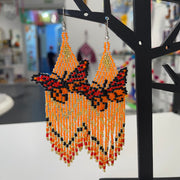 Pendientes Mariposa Monarca