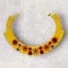 Round flower necklace