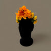 Corona / diadema de flores de doble vista