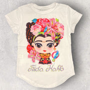 Camiseta Frida con diadema de flores