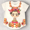 Frida T-shirt with stuffed animal