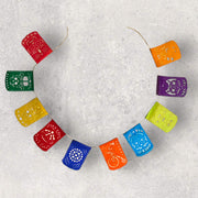 Tira papel picado súper mini