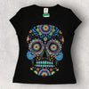 "Opal" camiseta con diseño mexicano Karani Art