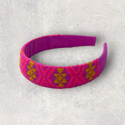 Diadema bordada