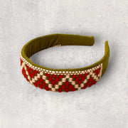 Diadema bordada