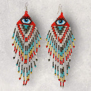 XL eye earrings