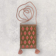 Embroidered mobile bag