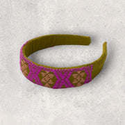 embroidered headband