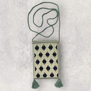 Embroidered mobile bag