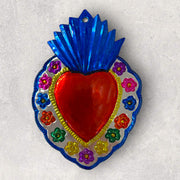 Corazón hojalata grande
