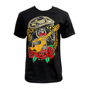 T-shirt"Au pied de ta fenêtre"au design mexicain Karani Art