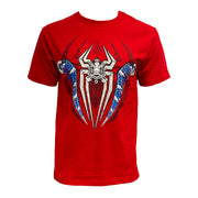 T-shirt"Aztec Spider"avec Karani Art Mexican Design