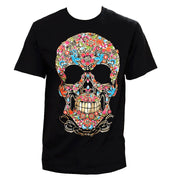 "Lacalavera" mexikanisches Design Karani Kunst-T-Shirt