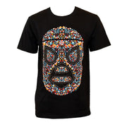 "Luchador Otomí" camiseta con diseño mexicano Karani Art