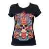 T-shirt"Medusa"au design mexicain Karani Art