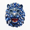 Lion art Wixárika Huichol