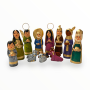 Small handmade nativity scene