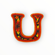 Letter “U” Wixárika (Huichol) art small