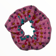 Embroidered scrunchie