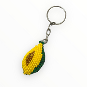 Avocado-Schlüsselanhänger